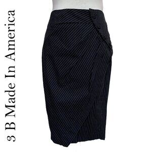 𝅺❤️ 3B Made In America Pinstripe Skirt